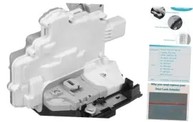 3c1837016a Liberty Auto Parts Door Lock Latch Actuator Front Right Passenger Side 7 Pin