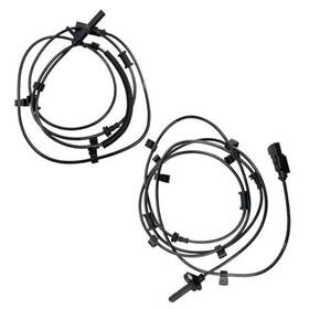 Liberty Auto Parts 68457706ad 2pcs Abs Wheel Speed Sensor Rear Driver And Passenger Side Compatible With