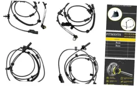Abs2018 Liberty Auto Parts 4pcs Abs Wheel Speed Sensor Front And Rear Driver Passenger Side