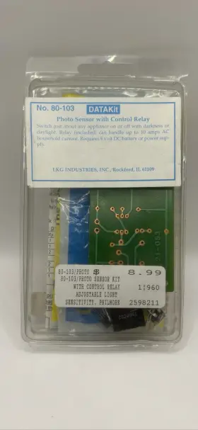 80-103 Lkg Industries Philmore Datakit Photo Sensor Control Relay Kit Pcb Parts