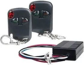 Rm02 Logisys 12v 15 Amp Relay Kit With 2 Remote Controls Start
