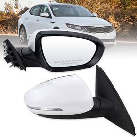 Lqito 876202t110 Right Passenger Side Mirror Compatible With 2011 2012 2013 Kia Optima Ma