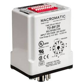 Macromatic Td-88168 Multifuntimedelayrelay 24v Ac/dc 8pins
