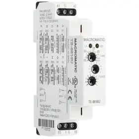 Te-8816u Macromatic Multifuntimedelayrelay 240vac 6pins