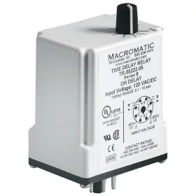 Tr-50528-08 Macromatic Sinfuntimedelayrelay 24vac/dc 8pins