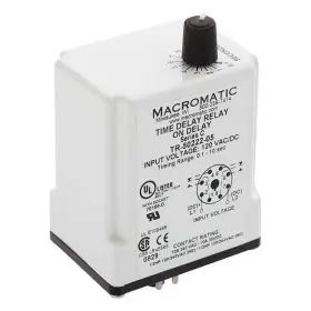 Tr-50528-12 Macromatic Sinfuntimedelayrelay 24vac/dc 8pins