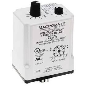 Macromatic Tr-60628 Sinfuntimedelayrelay 24vac/dc 8pins