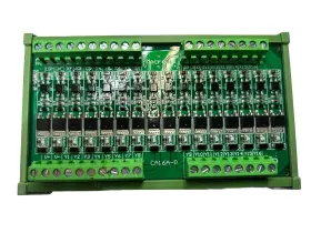 Ca16a-p Macrowis 16 Channel Plc Amplifier Board Optocoupler Isolation Relay Module