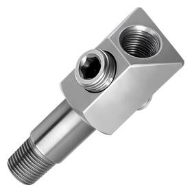 Malhehey 305/350 Oil Pressure Sensor Thread Adapter 1/8-27 Npt Port Plugs For Gm/chevy