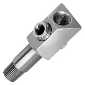 Malhehey 305/350 Oil Pressure Sensor Thread Adapter 1/8-27 Npt Port Plugs For Gm/chevy