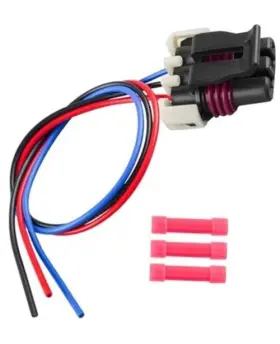 Signaljhcdxs50 Meiyatec 3-pin Front Turn Signal Lights Connector Fit For Freightliner Cascadia 2008