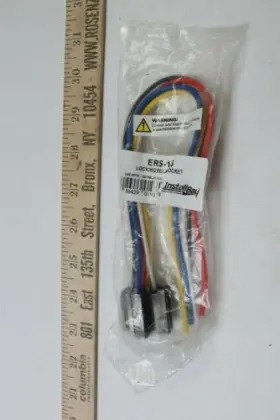 Ers-123 Metra 5-pk Wire Harness Lock Lead Relay Socket 12 Inch 5 30/40 Amp