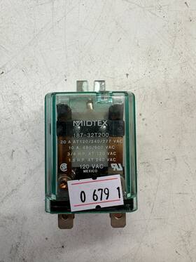 Midtex 187-32t200 18732t200 Relay 20a Esab Pcm 1000i Plasma Cutter