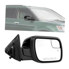 Mo-286 Mod Vanten Glossy Black Side Mirror Power Heated 7pins Turn Signal Light Passenger
