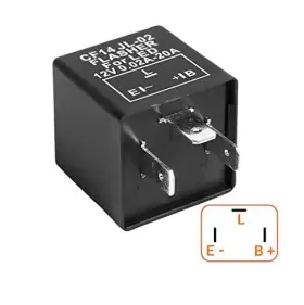 Cf14kt Mqparts New 3-pin Cf-14 Cf14 Ep35 Adjustable Led Electronic Flasher Relay Fixes Car