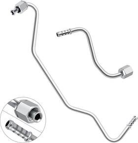 Muhize 756594499538 Radiator Transmission Cooler Lines - Oil Cooling Line Fit For Long And Short
