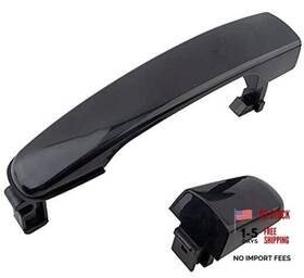 Mysmot Auto Parts 686082847773 Exterior Outside Front Right Door Handle Passenger Side For 2005-10 Pontiac