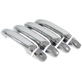 Newyall Z05074cm Abs Plastic Chrome Exterior Door Handle Covers For Sierra