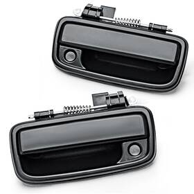 Niki Motorsports 0920131 Nikimotorsport Automotive Car Door Handle Set Left And Right Dual Black