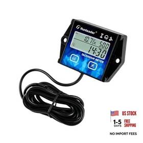 Ningbo Jiangbei Run Leader Electronics Co. Ltd Rl-hm011hb Digital Hour Tachometer 3-zone Lcd Display Maintenance Alert