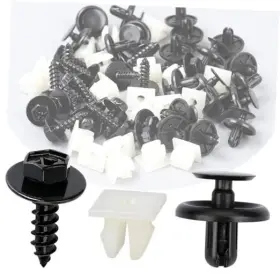 Oautoo 698746262396 20sets Front Bumper Engine Under Cover Retainer Kit Compatible With