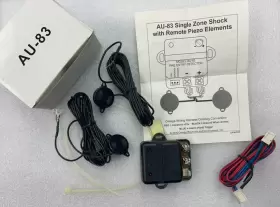 Au-83 Omega Single Zone Shock Sensor With Remote Piezo Elements For Car Alarm