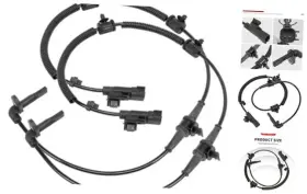 Als2636 Orrdary Front Abs Wheel Speed Sensor Wire Harnes 2 Pins Driver And Passenger Side For