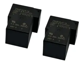 T9as1d12-12 Oxinyra Set 0f 2 Power Relay 30a 240vdc 4 Pins Of