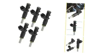 Kilof005013250213 Parskilo 5 Pcs 07k906031c Car Fuel Injector Nozzle For Vw Beetle Jetta 2.5l 2006-2014