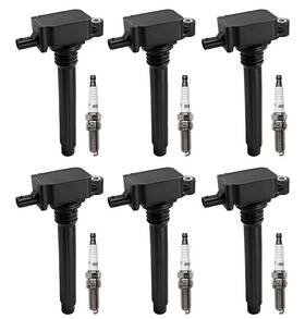 Partszen Bd-05-07070bk-ck Uf648 Ignition Coils And 97390 Spark Plug For Ram 1500 2500 3500 Chrysler 200 300