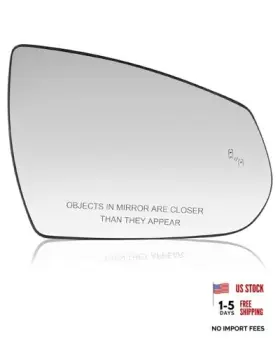 20795178 Pennyking Passenger Side Mirror Glass Fit For Cadillac Srx 2010-2016 Heated
