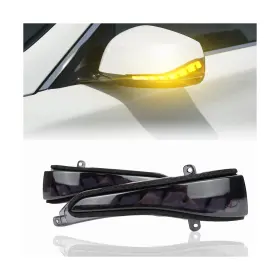 Pgtopone 791386267490 Dynamic Sequential Blink Led Side Mirror Turn Signal Light Strip Assembly Whi