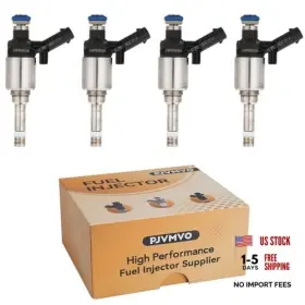 1217gdi6036g Pjvmvo Set Of 4 Ea-888-turbo 2.0l Fuel Injectors Compatible With/audi 2.0 A4 A5 A6 Q5