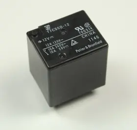 Jzc-22ffc15d Potter &brumfield T7cs5d-12 1pc Spdt 5pins Power Relay Compatible With 12vdc