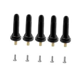 Povtii Povtii-2191tv 5pcs Tpms 20008 Tire Valve Stem Snap-in Rubber Tubeless Pressure