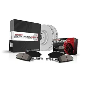 Crk6234 Power Stop Front Geomet Coated Brake Kit Stock Replacement Fully