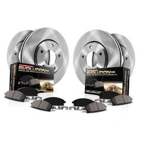 Power Stop Koe8348 Autospecialty Front And Rear Replacement Stock