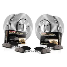 Koe8348 Power Stop Autospecialty Front And Rear Replacement Stock