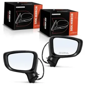 0apmi1745tw Premiumpartswhosale Pair 2 Driver And Passenger Side Power Door Mirror - 2014-2016 Compatible
