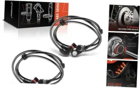 Apabs1648 Premiumpartswhosale Abs Wheel Speed Sensor Compatible With Mercedes-benz Models - Pack Of 2