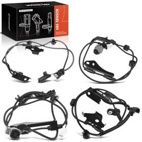 Premiumpartswhosale Apabs2086 4pc Set Abs Wheel Speed Sensor And Wire Harness Compatible With Scion Xb 2008