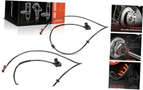 Apabs3030 Premiumpartswhosale Abs Wheel Speed Sensor Compatible With Saab Models - 9-3 1999 2000 Pack Of 2
