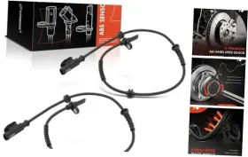 Apabs3056 Premiumpartswhosale 2pc Set Rear Abs Wheel Speed Sensors Compatible With Fiat 500l 2014 Pack Of 2