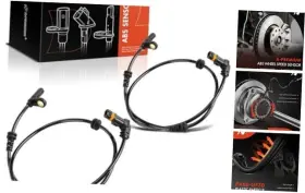 Apabs3122 Premiumpartswhosale 2pc Set Front Abs Wheel Speed Sensors Compatible With Mercedes-benz Pack Of 2