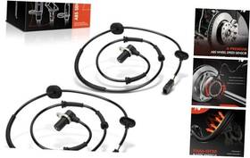 Premiumpartswhosale Apabs3447 2pc Set Rear Abs Wheel Speed Sensors Compatible With Audi A6 And Pack Of 2