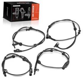 Premiumpartswhosale Apabs3901 4pcs Front And Rear Abs Wheel Speed Sensor Compatible With Fiat Models - 500