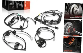 Apabs3980 Premiumpartswhosale 4pcs Front And Rear Abs Wheel Speed Sensor Compatible With Kia Models