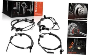 Apabs4019 Premiumpartswhosale 4pcs Front And Rear Abs Wheel Speed Sensor Compatible With Mazda Models - Cx-3