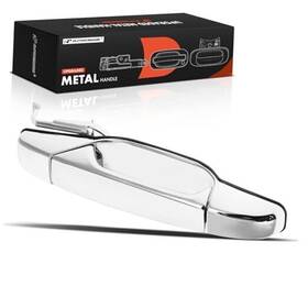 Premiumpartswhosale Apdho2101tw Rear Right Passenger Side Chrome Exterior Door Handle - Upgraded Metal