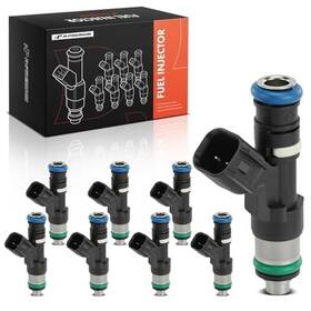 Premiumpartswhosale Apfi620 Set Of 8 Fuel Injectors Compatible With Ram 1500 2021-2023 And Jeep Wk2 Series